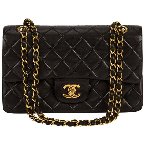 gold chanel purse|chanel black and gold purse.